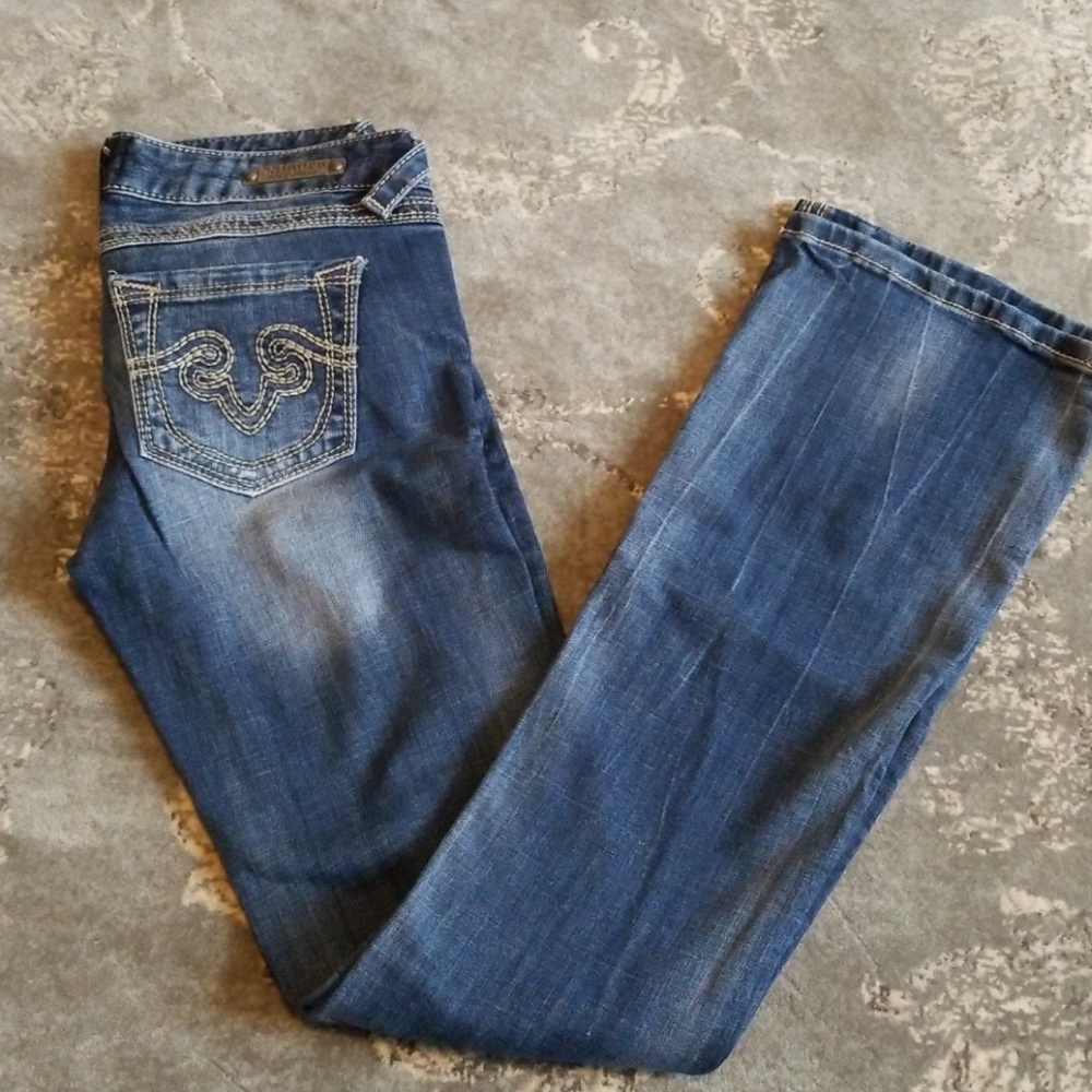 Express Rerock jeans.  Boot cut size 0